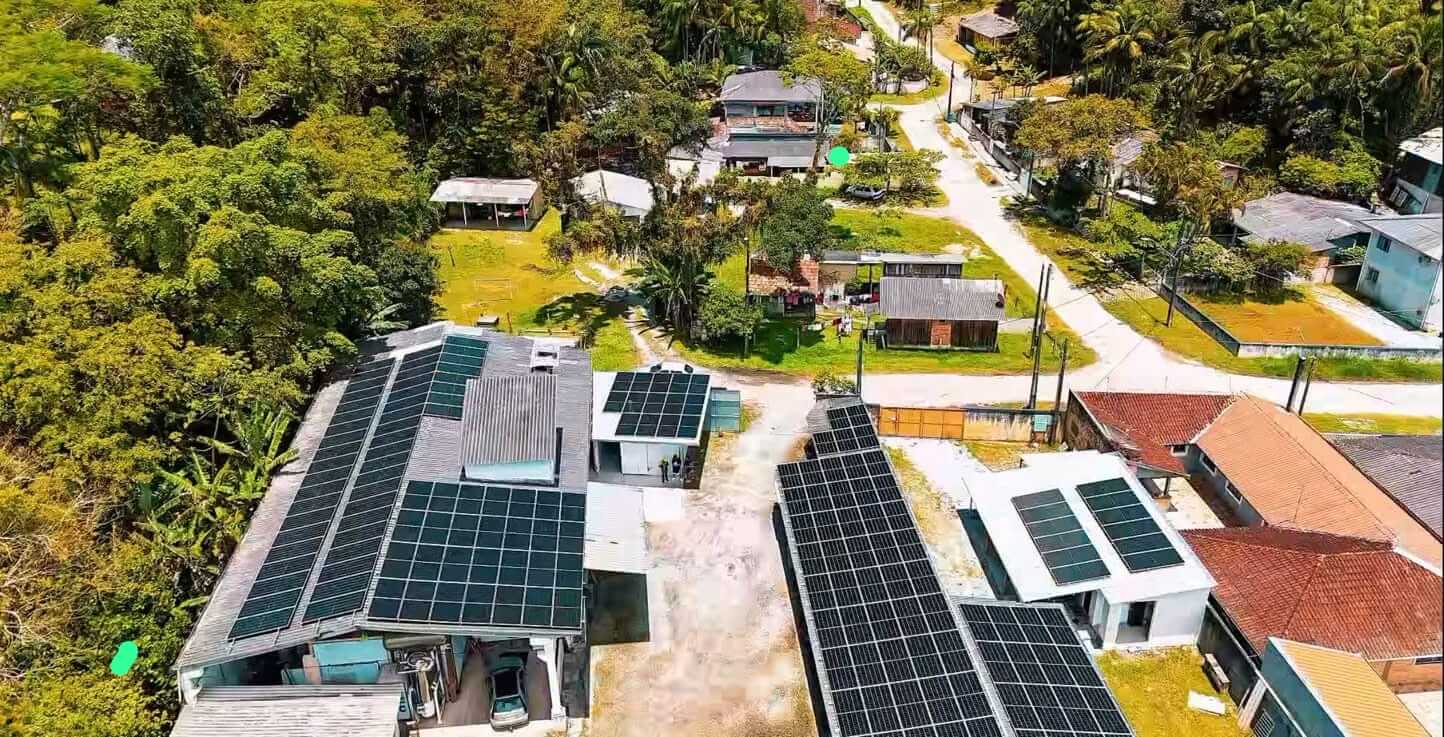 Fabrica de gelo litoral (Rico) sistema com inversor WEG 75KW 